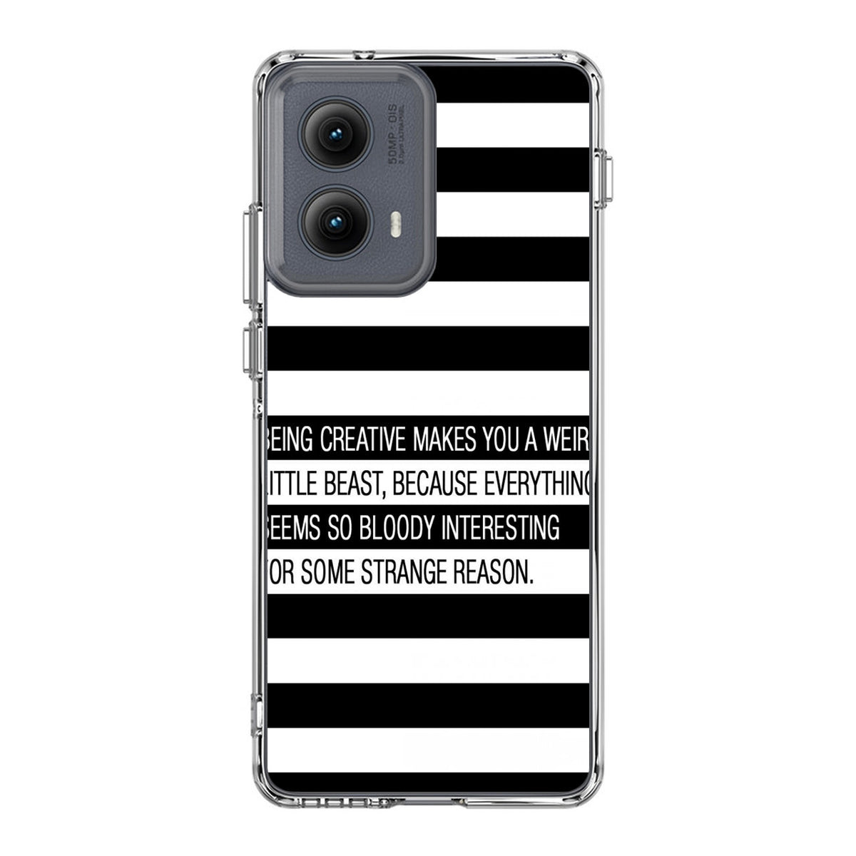 Being Creative Weird Motorola Edge 2024 Case