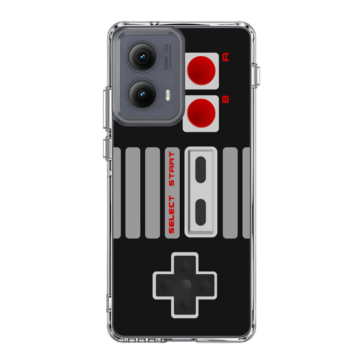 Black Console Controller Motorola Edge 2024 Case