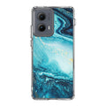 Blue Water Glitter Motorola Edge 2024 Case