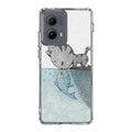 Cat Fish Kisses Motorola Edge 2024 Case