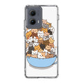 Cats on A Bowl Motorola Edge 2024 Case