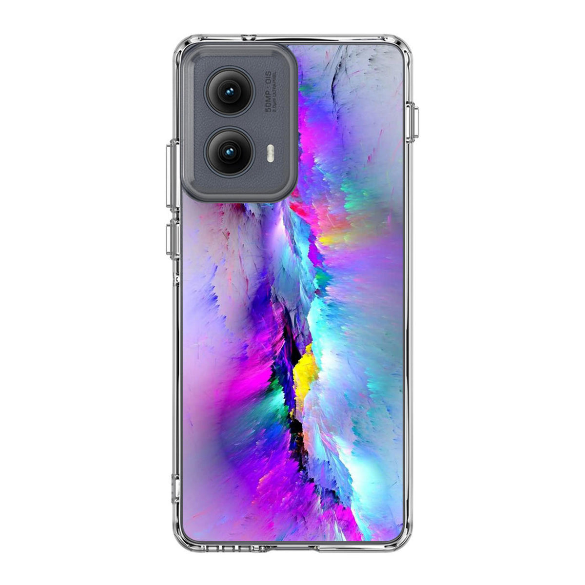 Colorful Abstract Smudges Motorola Edge 2024 Case