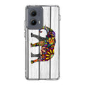 Colorful Elephant Flower Motorola Edge 2024 Case