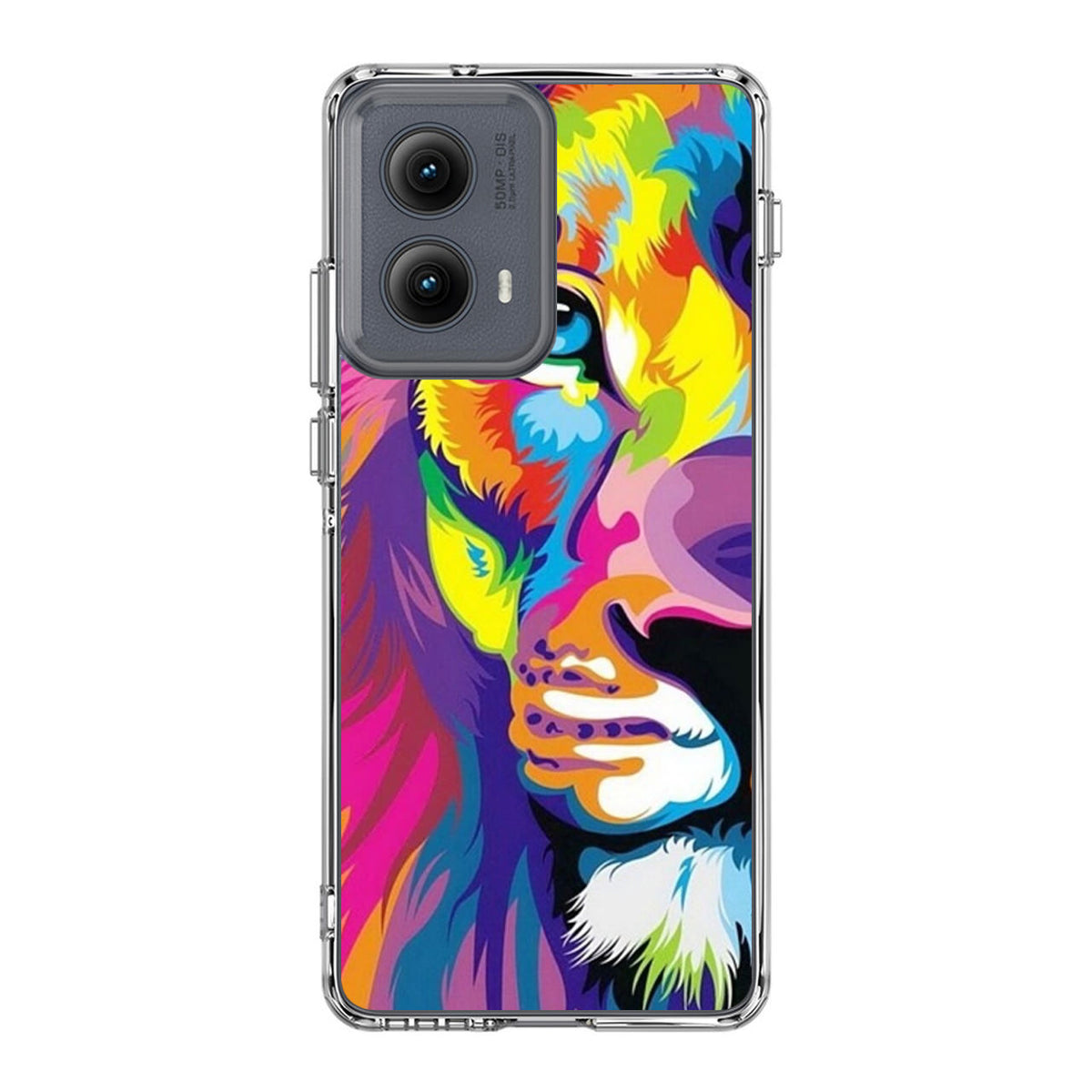 Colorful Lion Motorola Edge 2024 Case