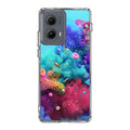 Colorful Smoke Boom Motorola Edge 2024 Case