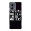 Drive German Wear Italian Drink Scotch Kiss French Motorola Edge 2024 Case