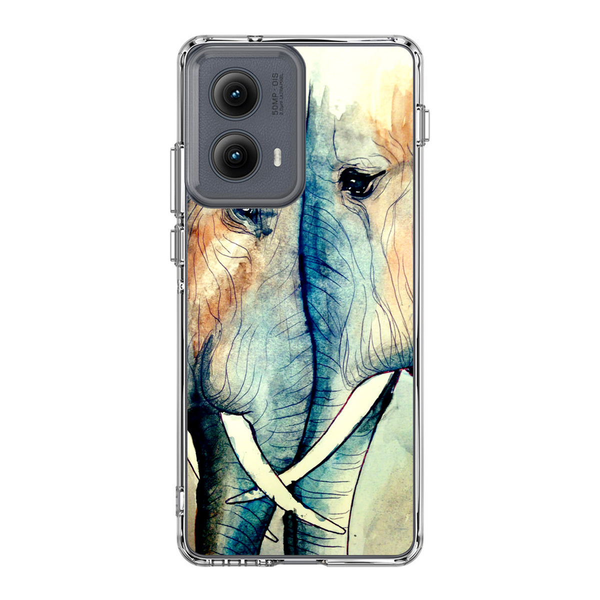 Elephants Sadness Motorola Edge 2024 Case
