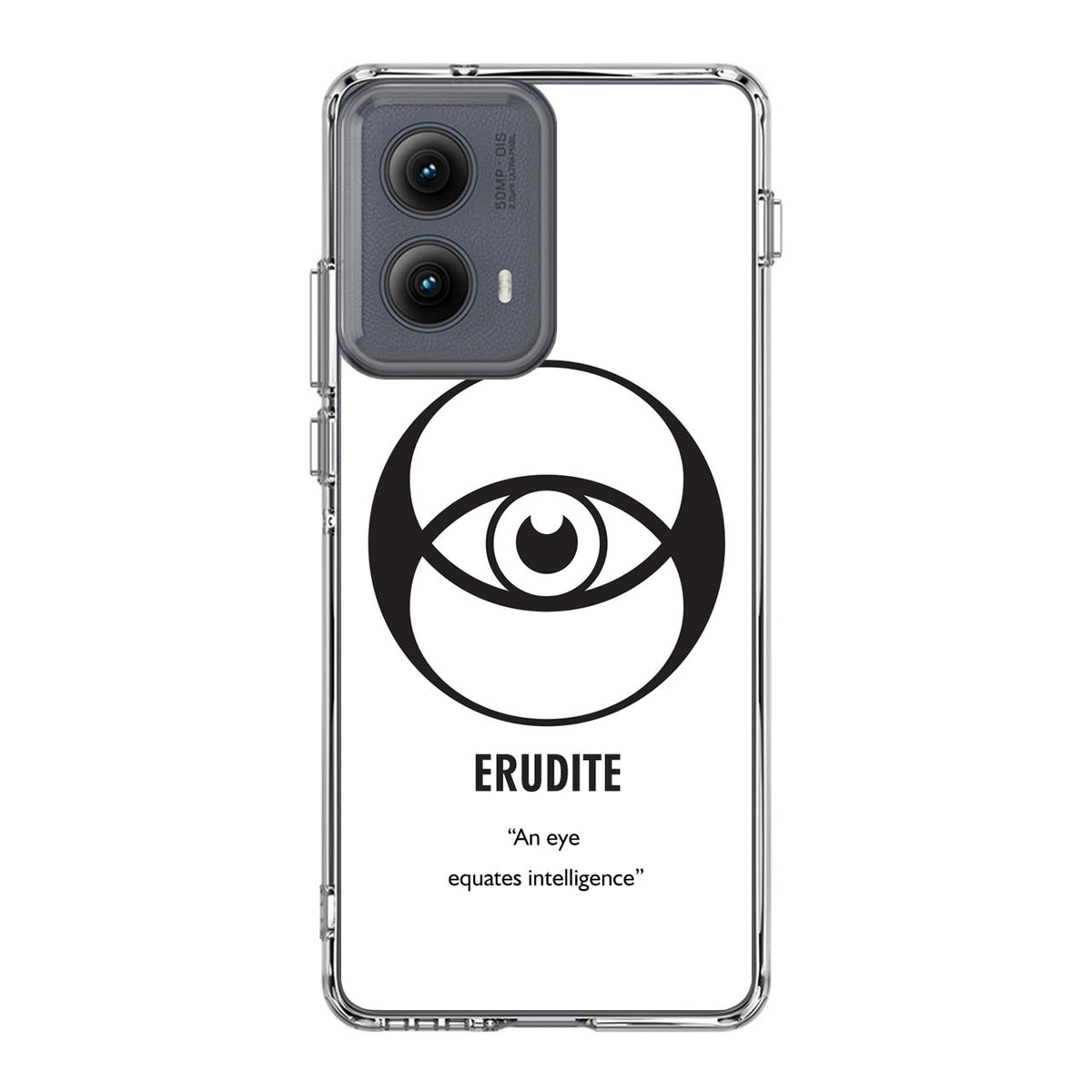 Erudite Divergent Faction Motorola Edge 2024 Case