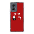 Funny Music Headphones Player Buds Motorola Edge 2024 Case