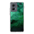 Green Abstract Art Motorola Edge 2024 Case