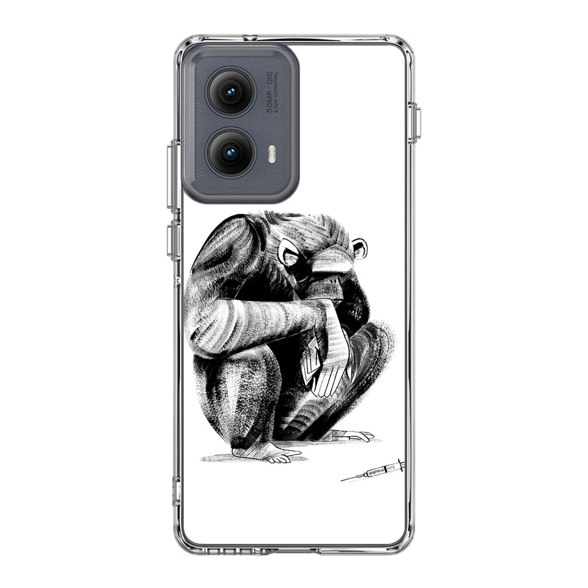 Guinea Chimp Motorola Edge 2024 Case