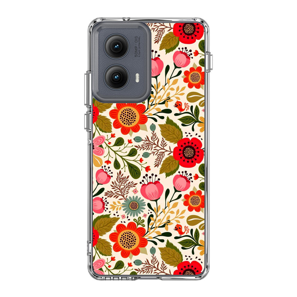 Hello Spring Pattern Motorola Edge 2024 Case