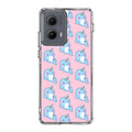 Horned Whales Pattern Motorola Edge 2024 Case