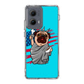 Independence Day Pug Motorola Edge 2024 Case