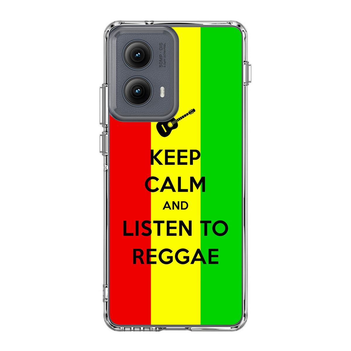 Keep Calm and Listen to Reggae Motorola Edge 2024 Case