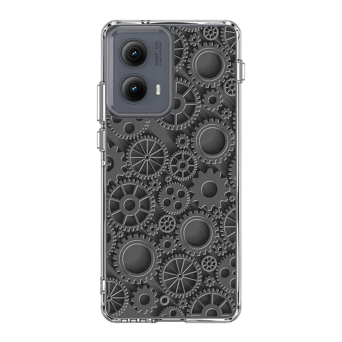 Mechanical Gears Motorola Edge 2024 Case