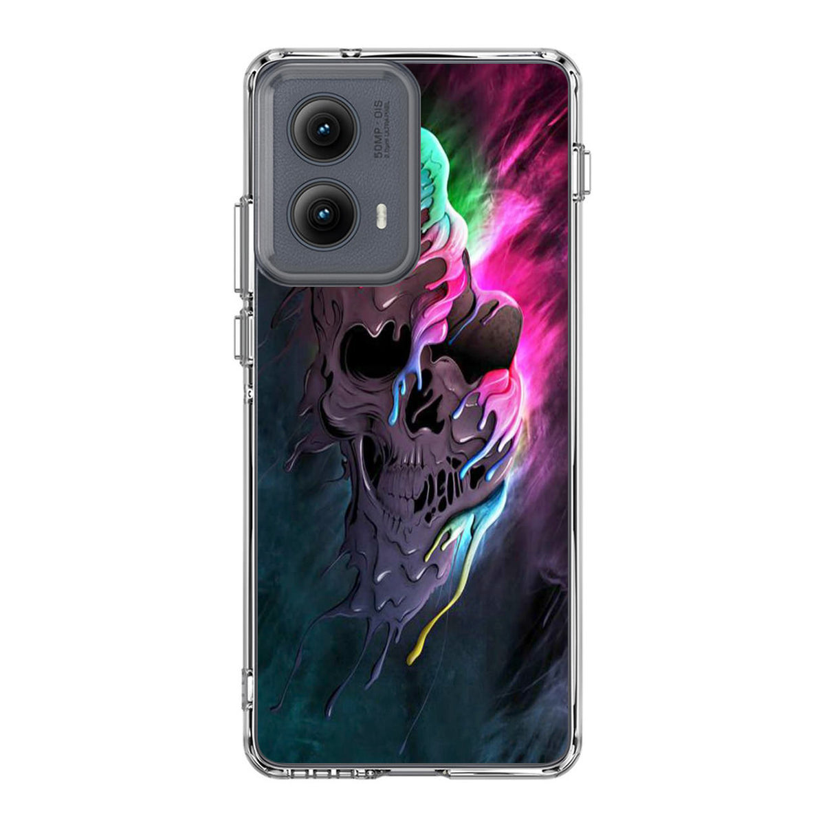 Melted Skull Motorola Edge 2024 Case