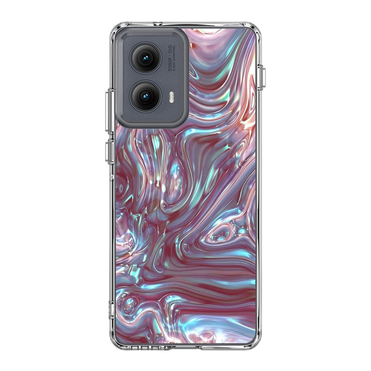 Metallic Liquid Motorola Edge 2024 Case