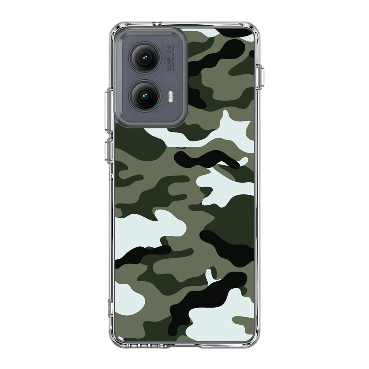 Military Green Camo Motorola Edge 2024 Case