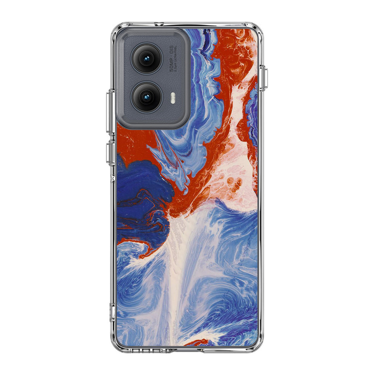 Mixed Paint Art Motorola Edge 2024 Case