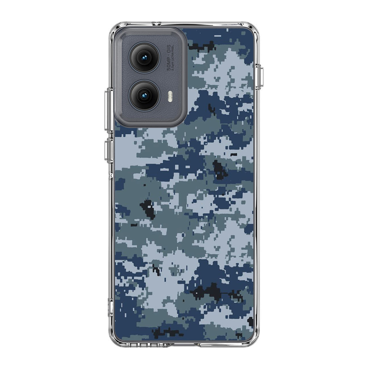 Navy Camo Motorola Edge 2024 Case