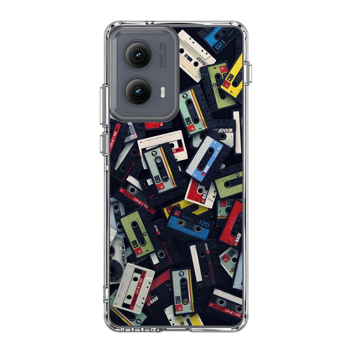 Old Vintage Cassettes Motorola Edge 2024 Case