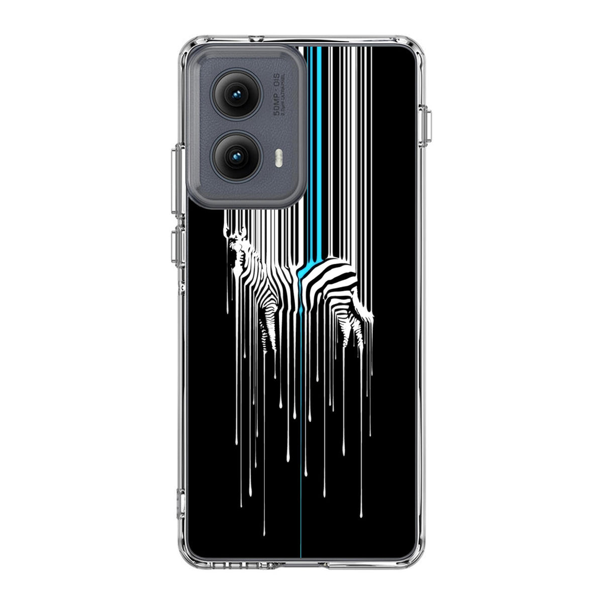 Painting Zebra Motorola Edge 2024 Case