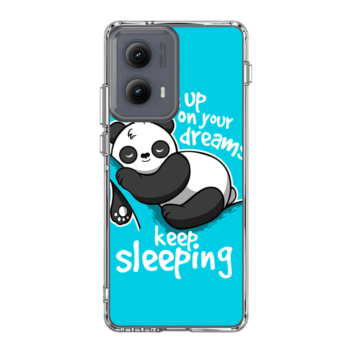 Panda Keep Sleeping Motorola Edge 2024 Case