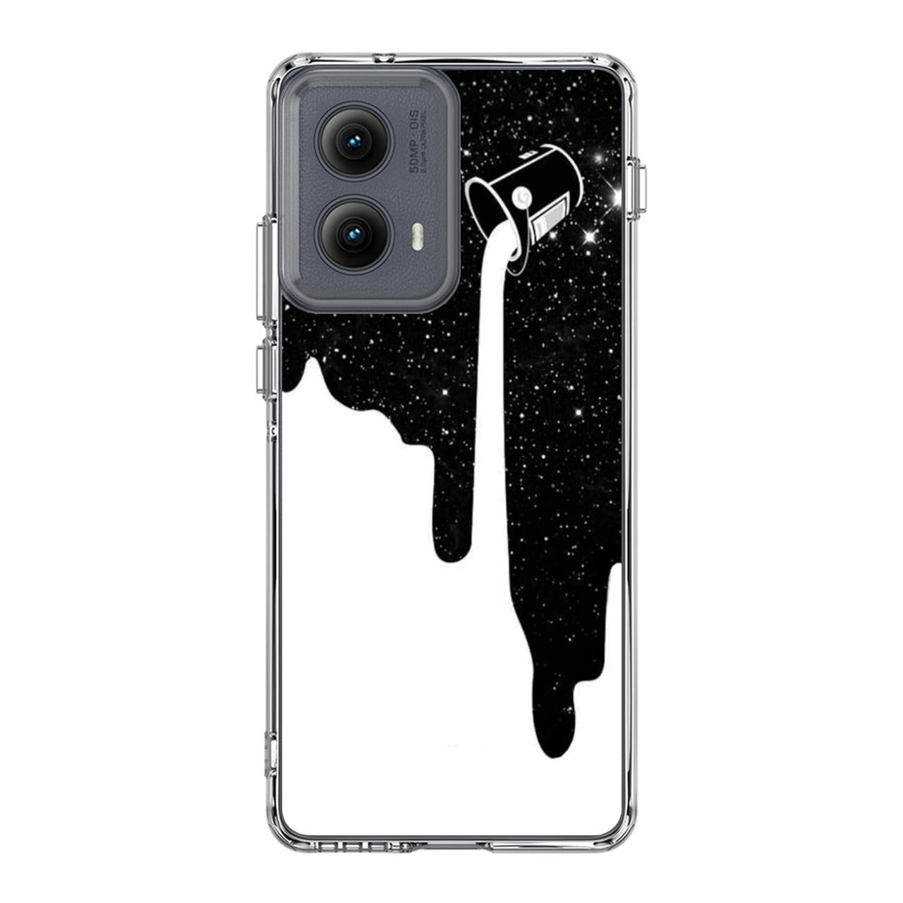 Pouring Milk Into Galaxy Motorola Edge 2024 Case