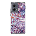 Purple Marble Motorola Edge 2024 Case