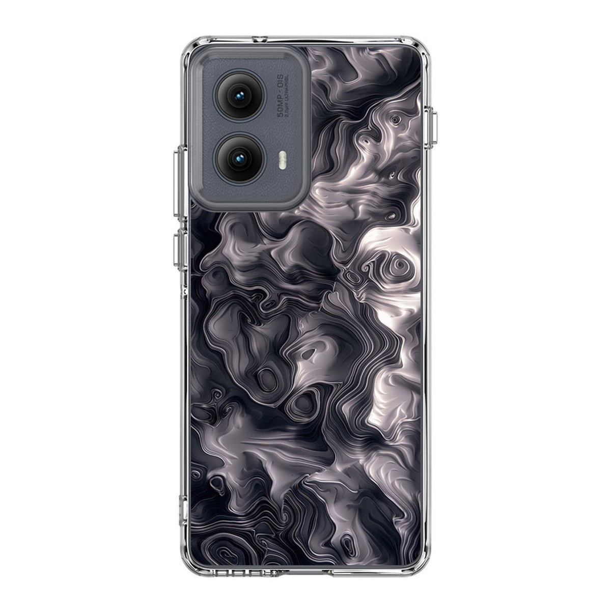 Quicksilver Abstract Art Motorola Edge 2024 Case
