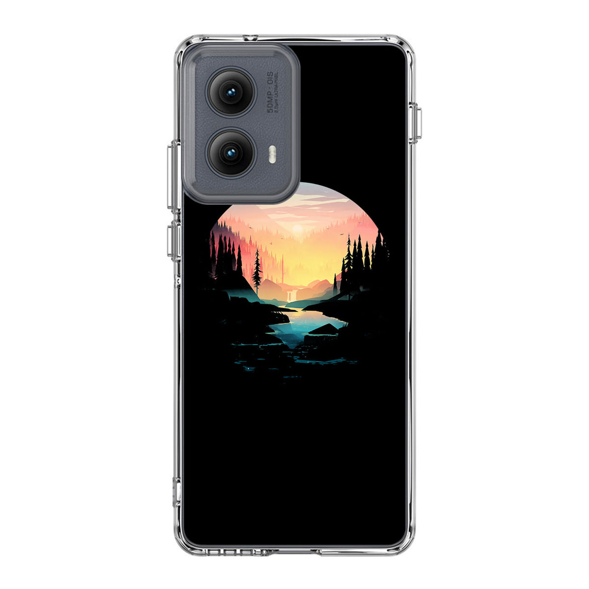 River Path at Dusk Motorola Edge 2024 Case