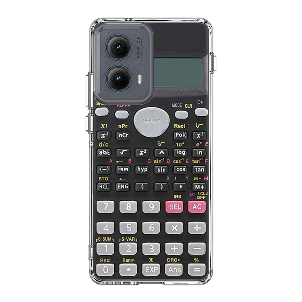 Scientific Calculator Design Motorola Edge 2024 Case