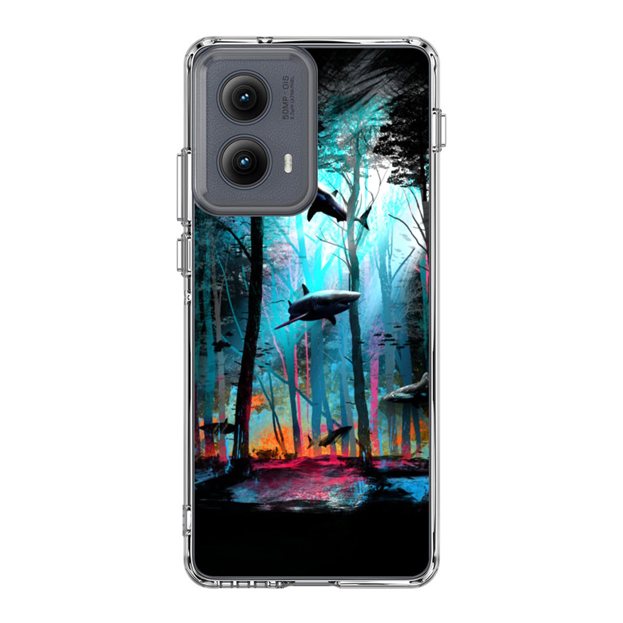 Shark Forest Motorola Edge 2024 Case