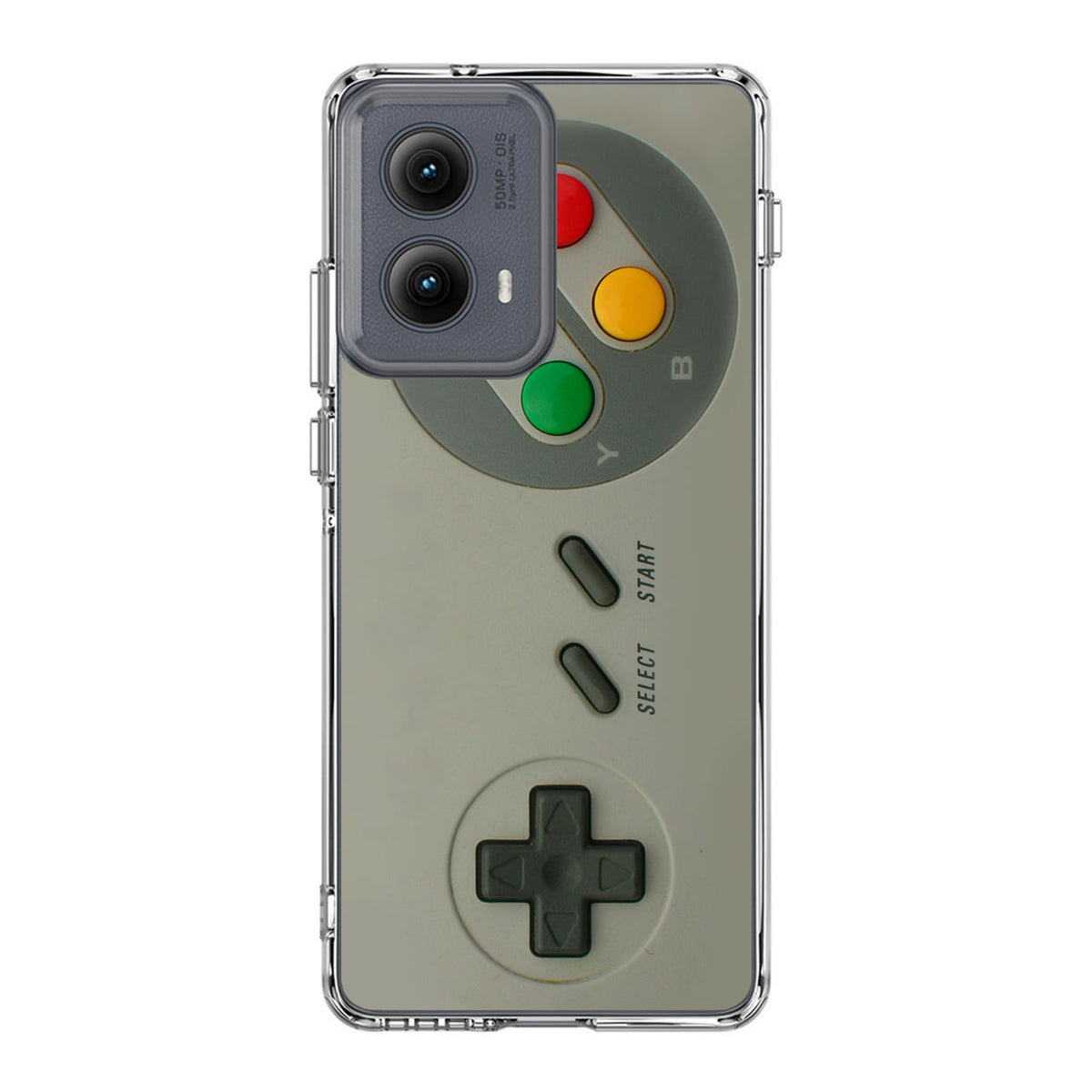 Silver Console Controller Motorola Edge 2024 Case