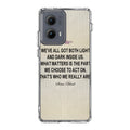 Sirius Black Quote Motorola Edge 2024 Case