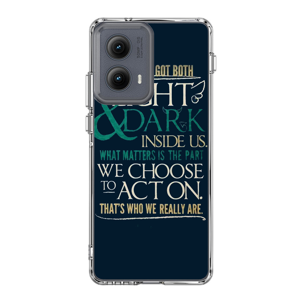 Sirius Black Quotes Motorola Edge 2024 Case