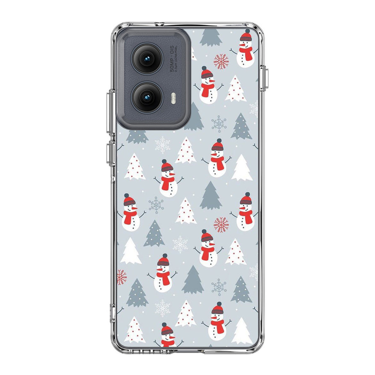 Snowmans Pattern Motorola Edge 2024 Case