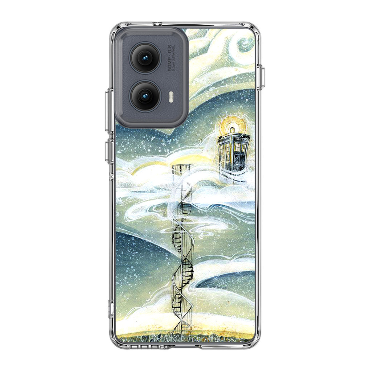 Tardis Cloud Motorola Edge 2024 Case