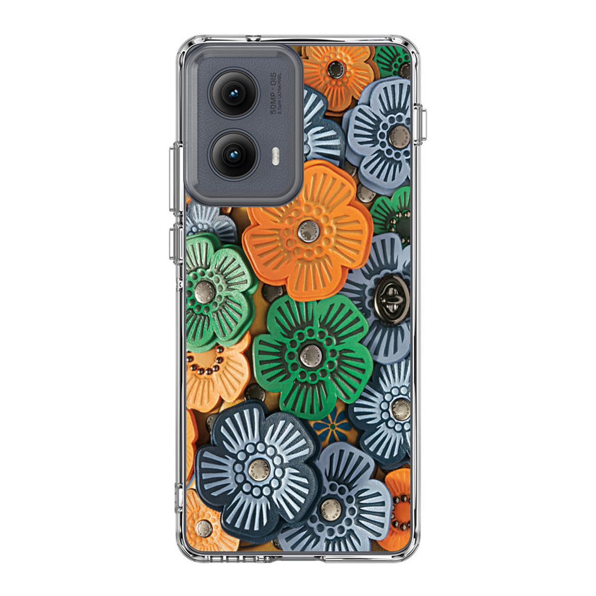 Tea Rose Applique Motorola Edge 2024 Case