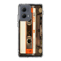 Vintage Audio Cassette Motorola Edge 2024 Case