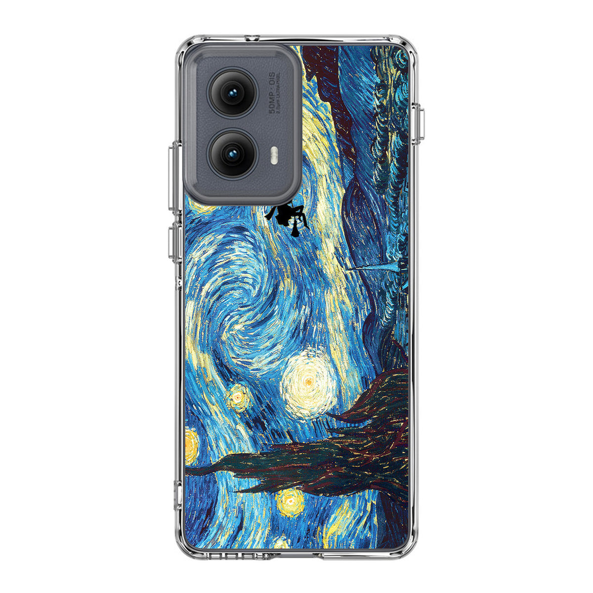 Witch on The Starry Night Sky Motorola Edge 2024 Case