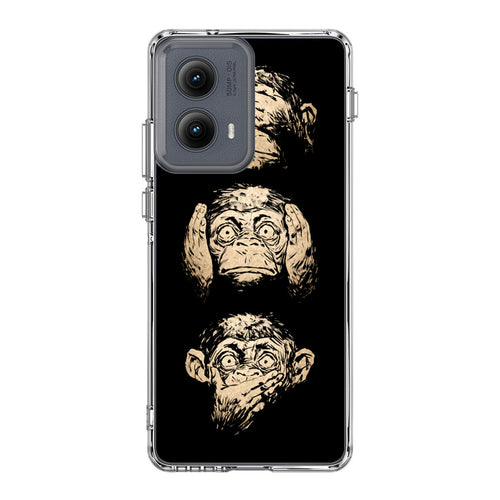 3 Wise Monkey Motorola Edge 2024 Case