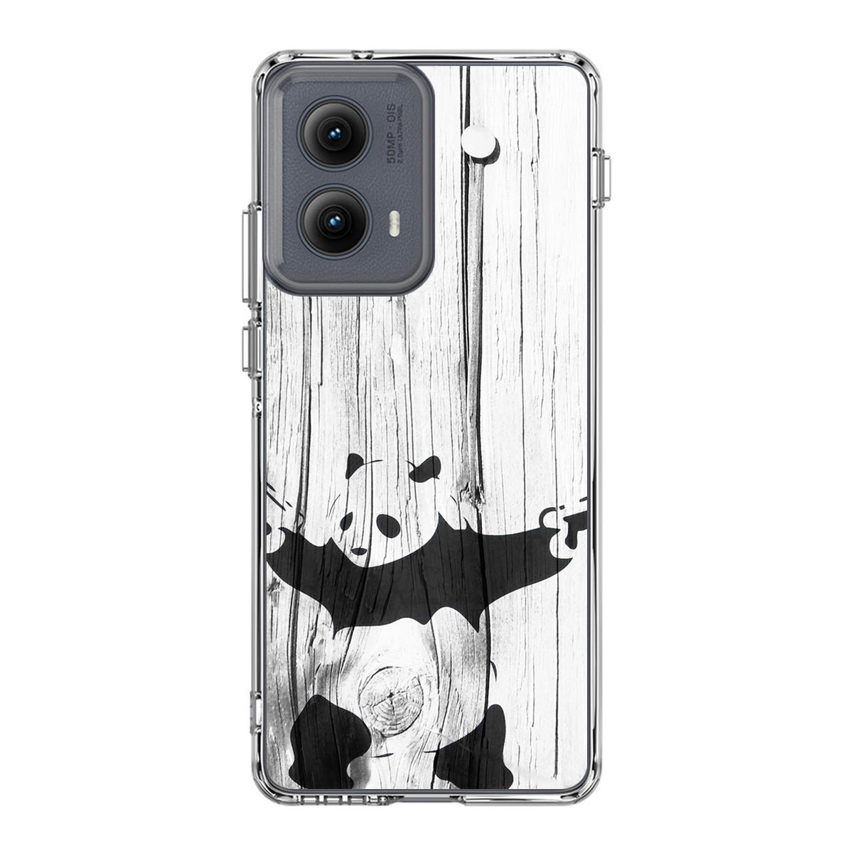 Banksy Graffiti Panda Motorola Edge 2024 Case