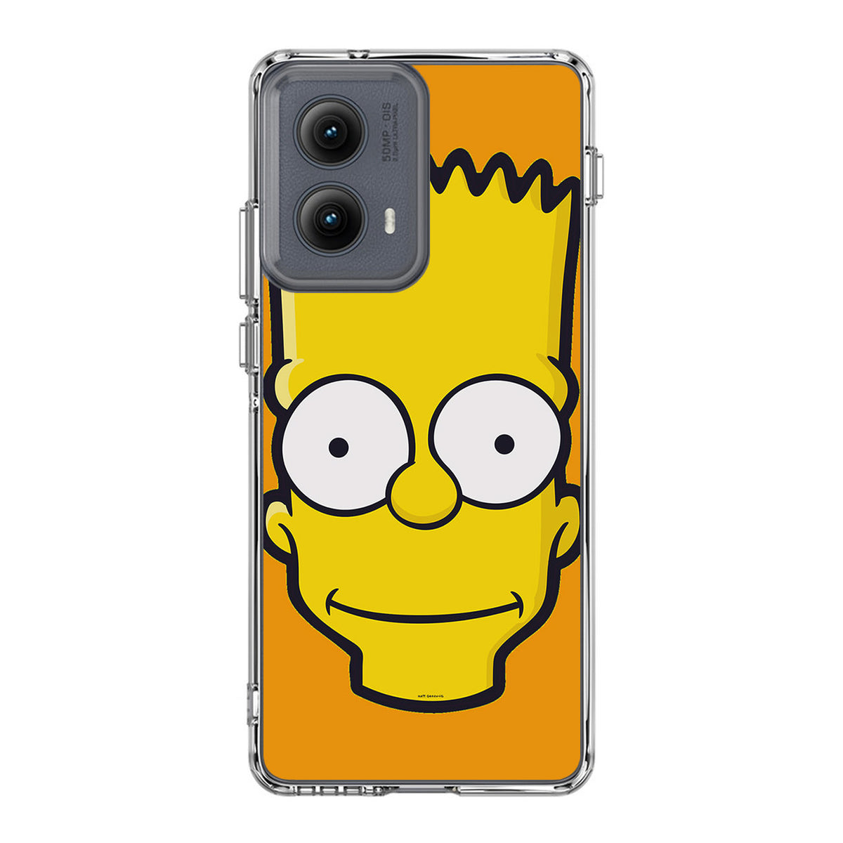 Bart Yellow Face Motorola Edge 2024 Case