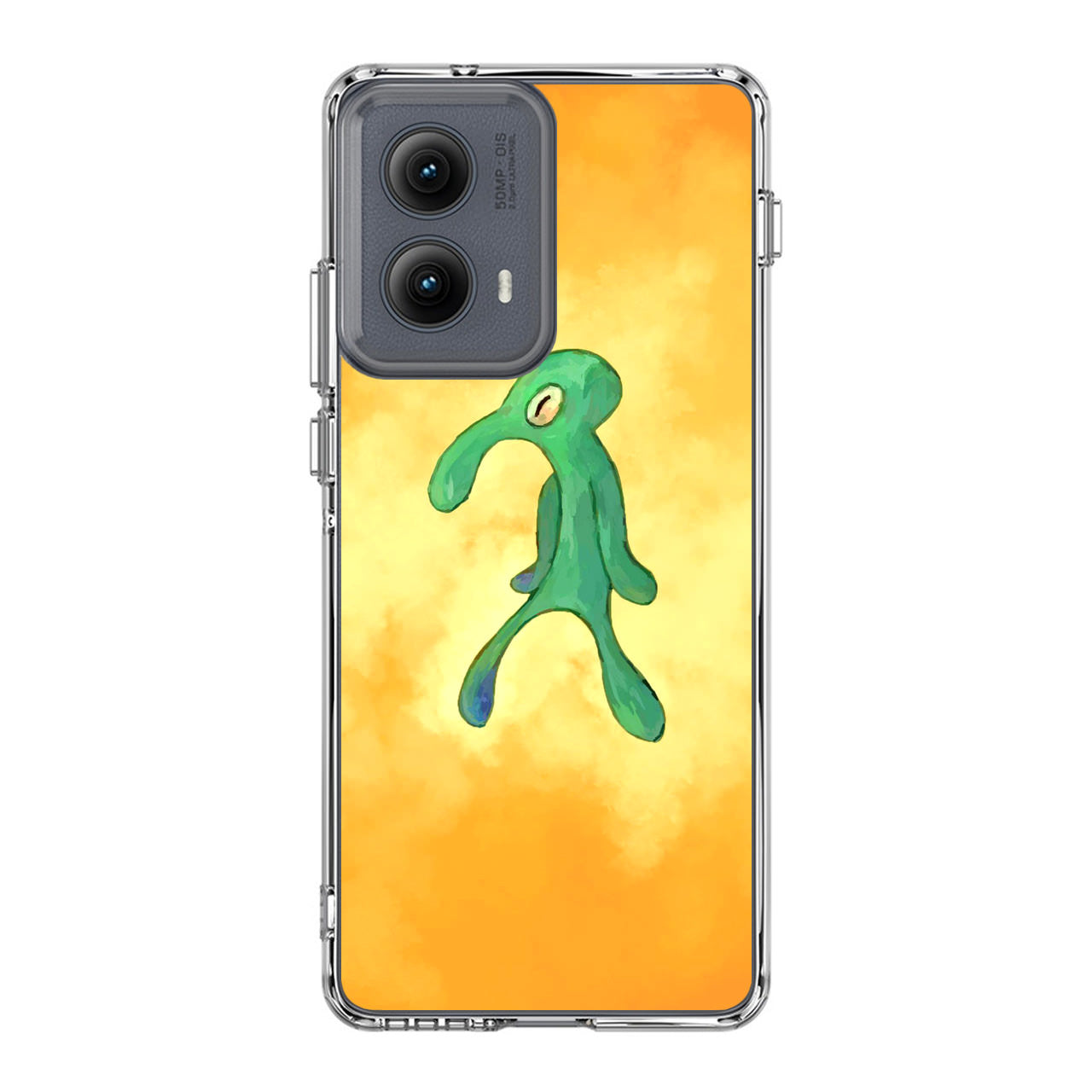 Bold and Brash Squidward Painting Motorola Edge 2024 Case