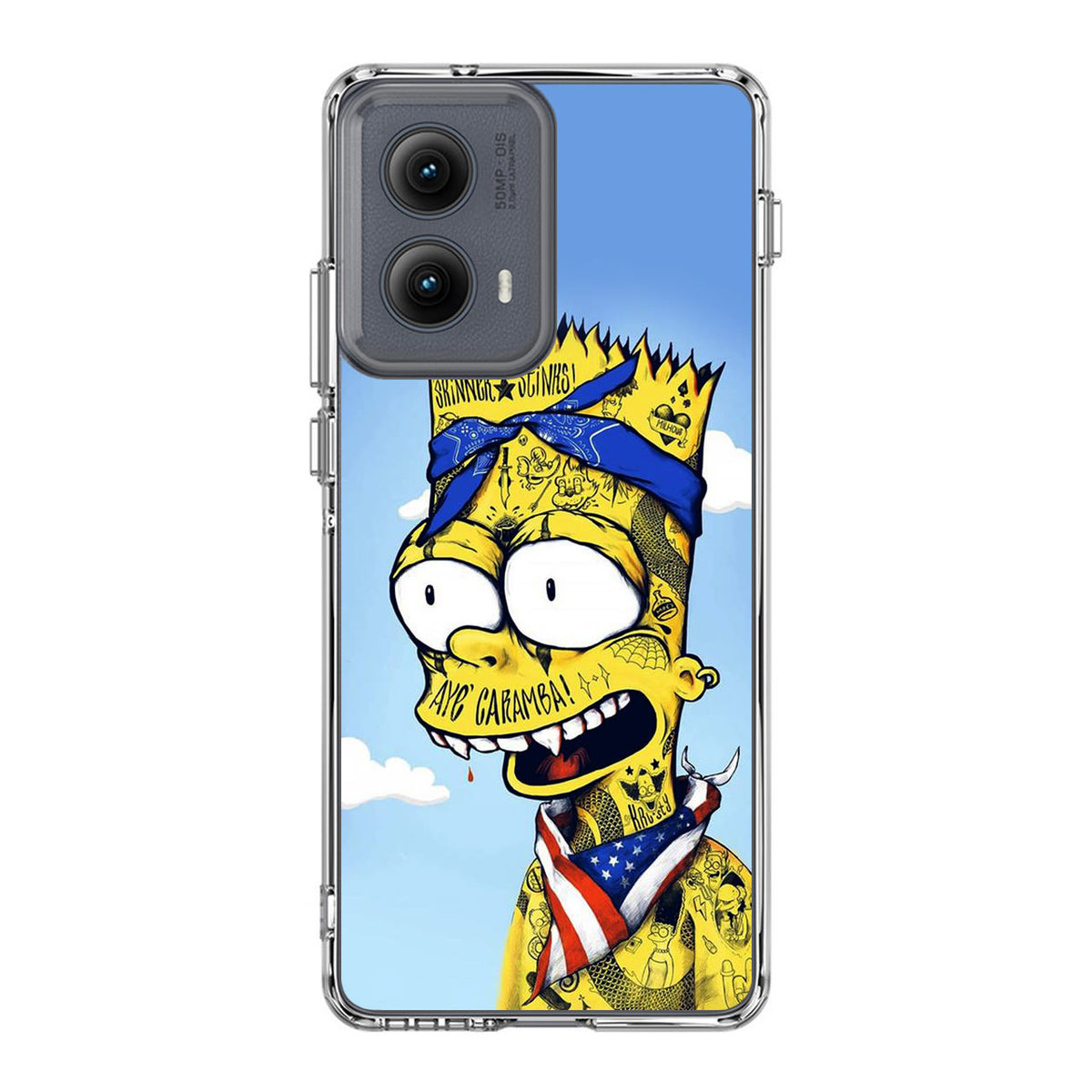 Bootleg Bart Motorola Edge 2024 Case