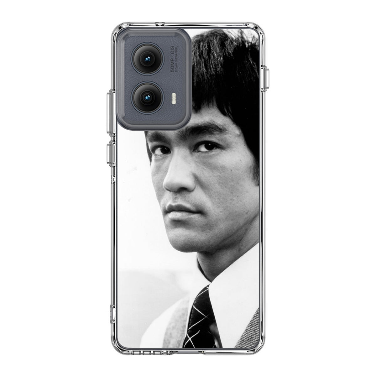 Bruce Lee B&W Motorola Edge 2024 Case