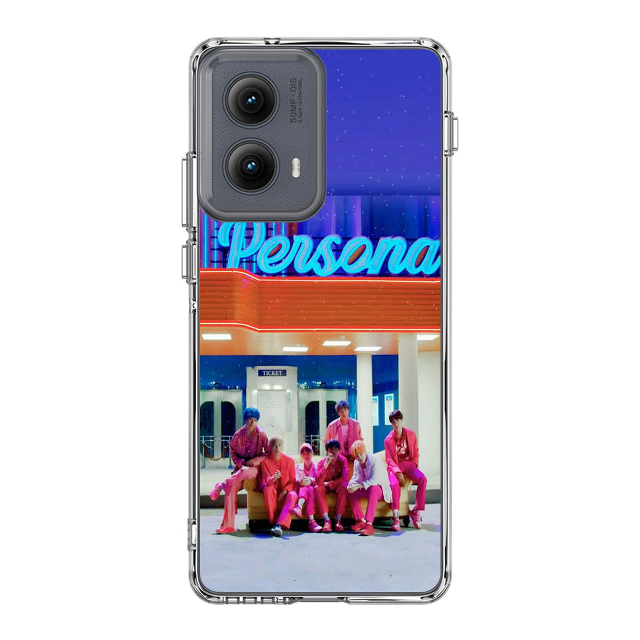 BTS Persona Cover Motorola Edge 2024 Case