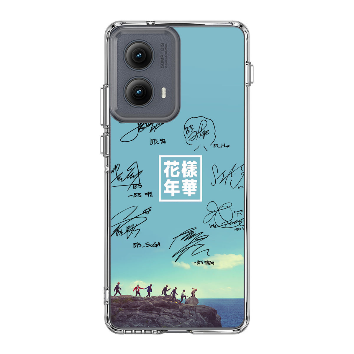 BTS Signature Motorola Edge 2024 Case
